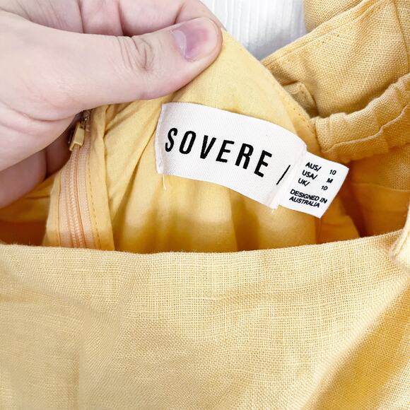 Sovere Noble Mini Dress in Buttercup - Picture 7 of 9